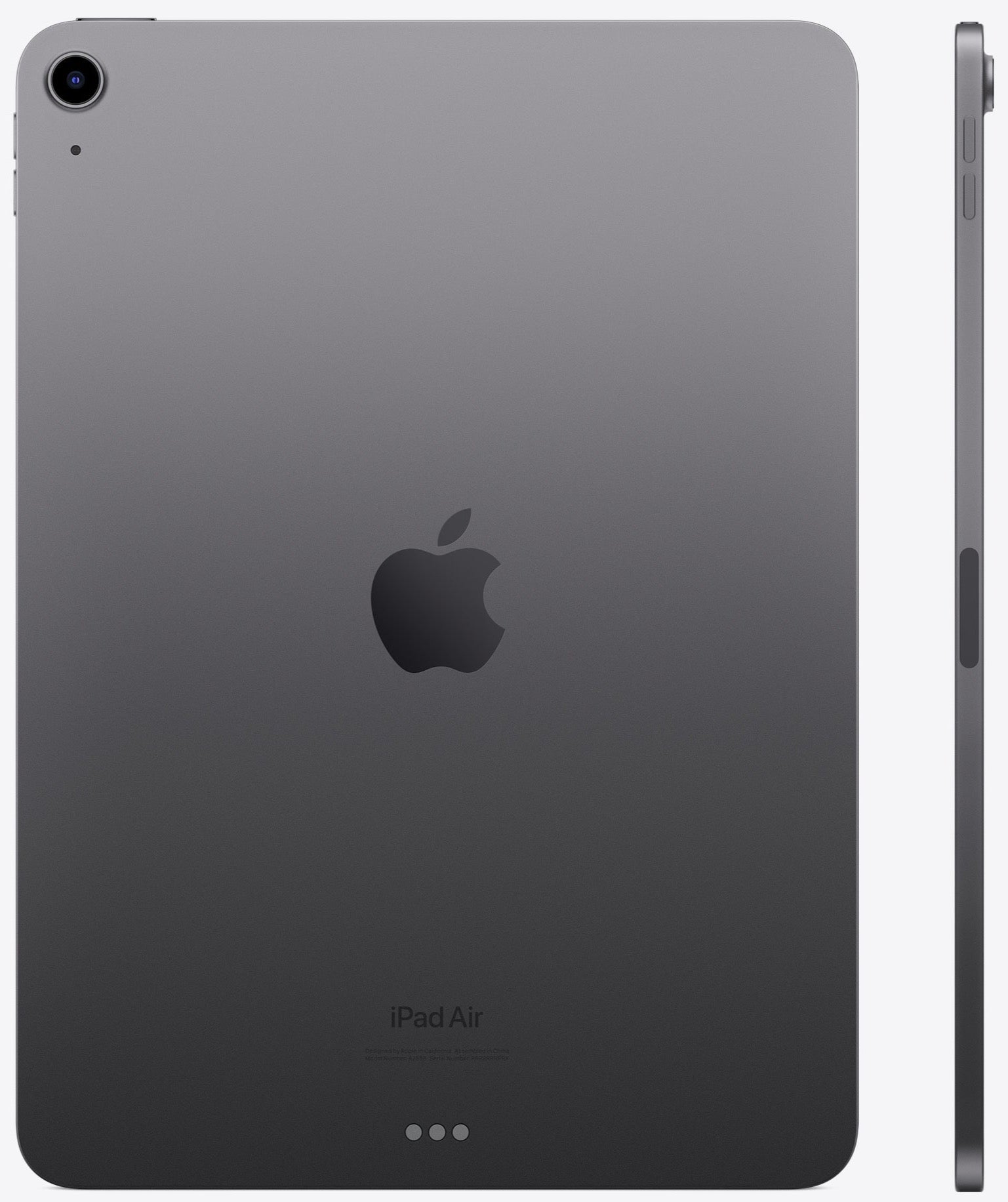 iPad Air 10.9-inch (5th generation) (64 GB) side & rear view