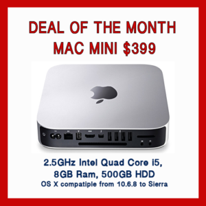 Mac mini 2.5GHz dual-core Intel Core i5 (Available to pick up at the store)